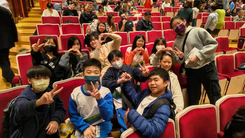 2025/03/14 新北市三和國中至國家音樂廳參加ESO光影之間音樂會