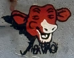 本次活動要尋找的「笑牛(The Laughing Cow)」圖示
