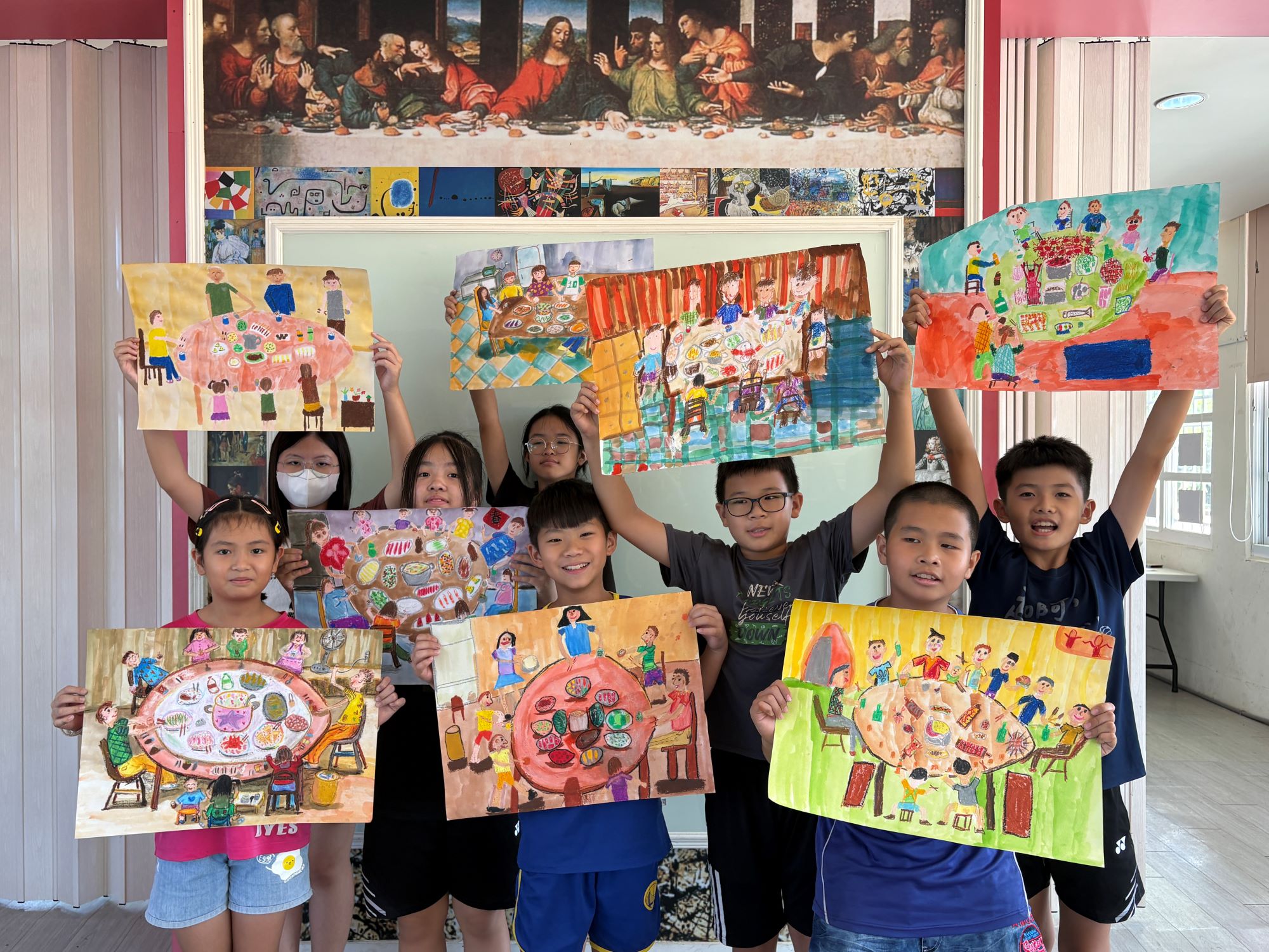 雲林藝術深耕教學計畫申請學校之一的大有國小，透過邀請專業美術師資駐校，補足藝文教學師資不足的困境。