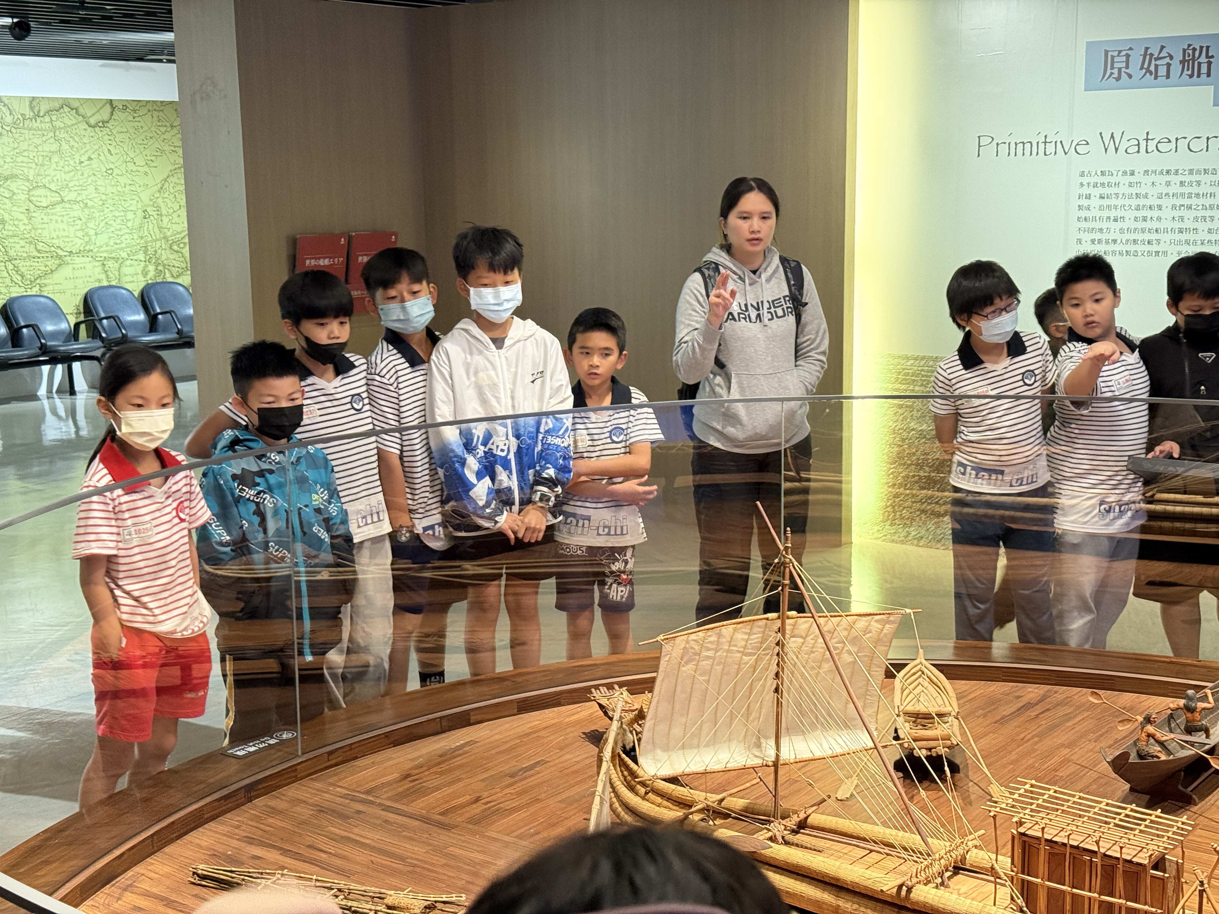 | 海洋好好玩專案 | 新竹縣山崎國小參訪長榮海事博物館