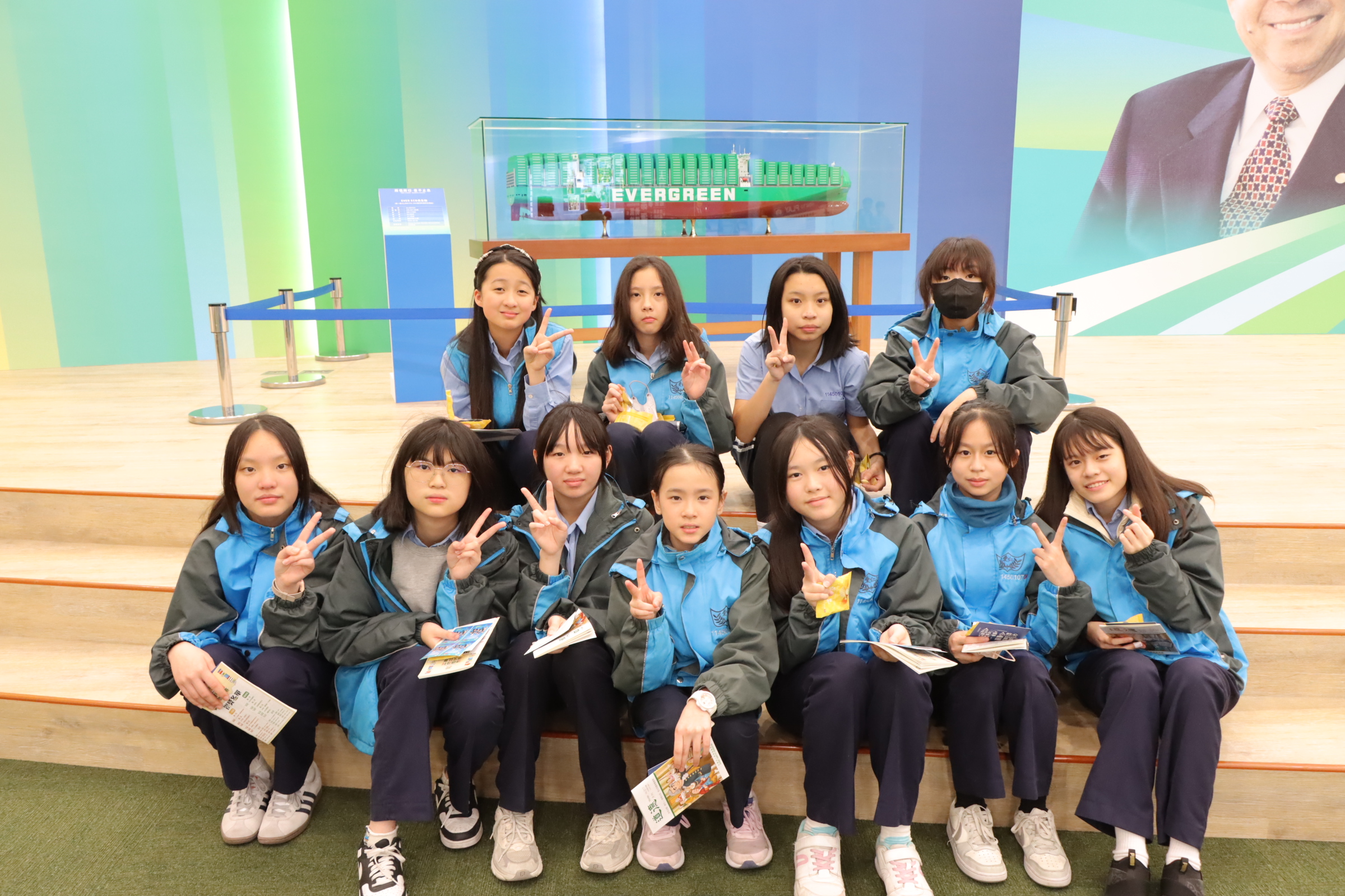 張榮發基金會2025第四屆徵文比賽得獎學校參訪本會-2026.01.22台北市立仁愛國中