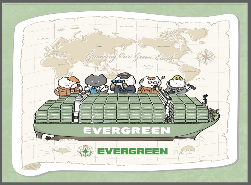 貨櫃船-船員滑鼠墊